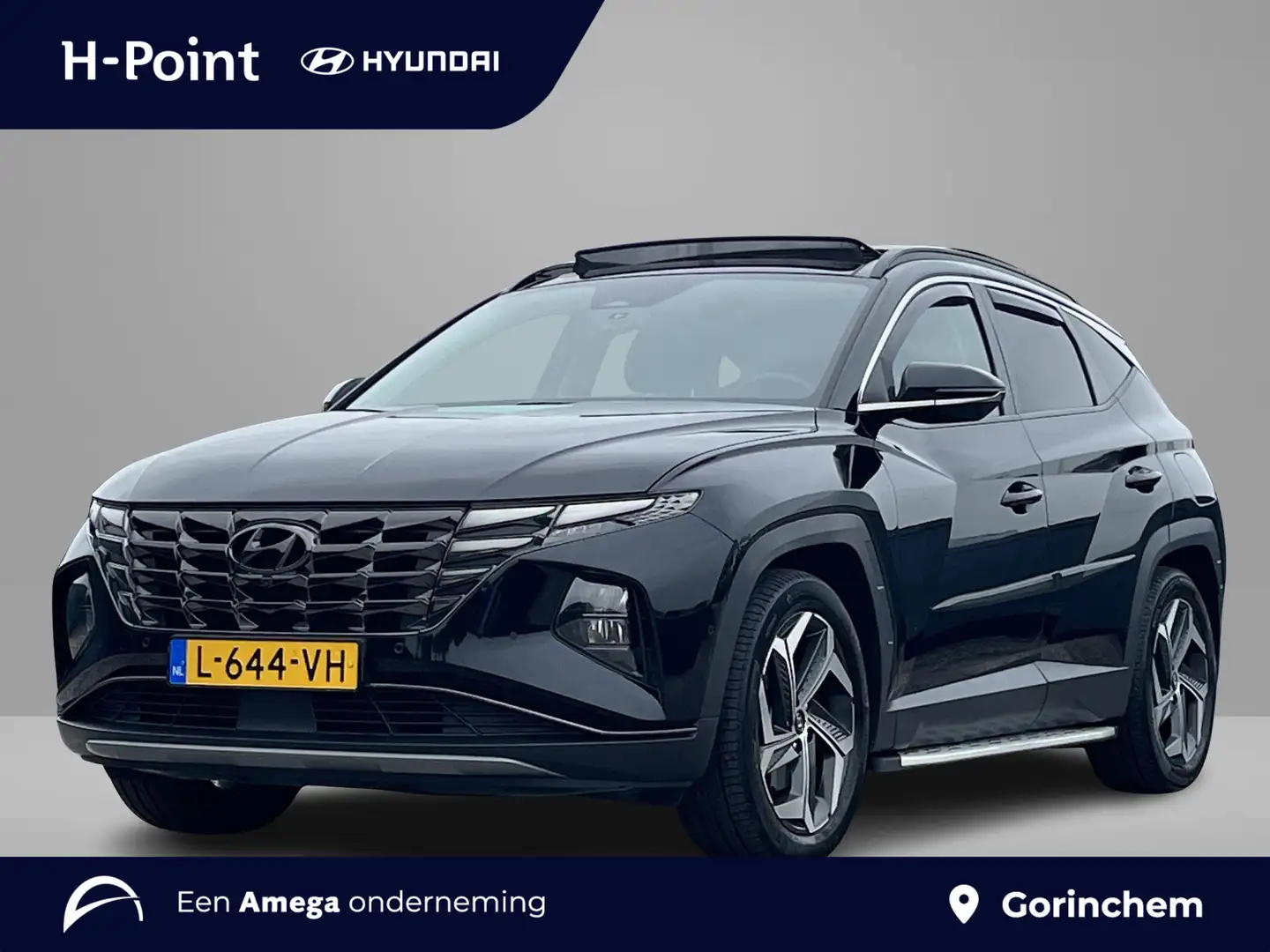 Hyundai TUCSON 1.6 T-GDI HEV 230 PK Premium Sky | Trekhaak | 360o Zwart - 1