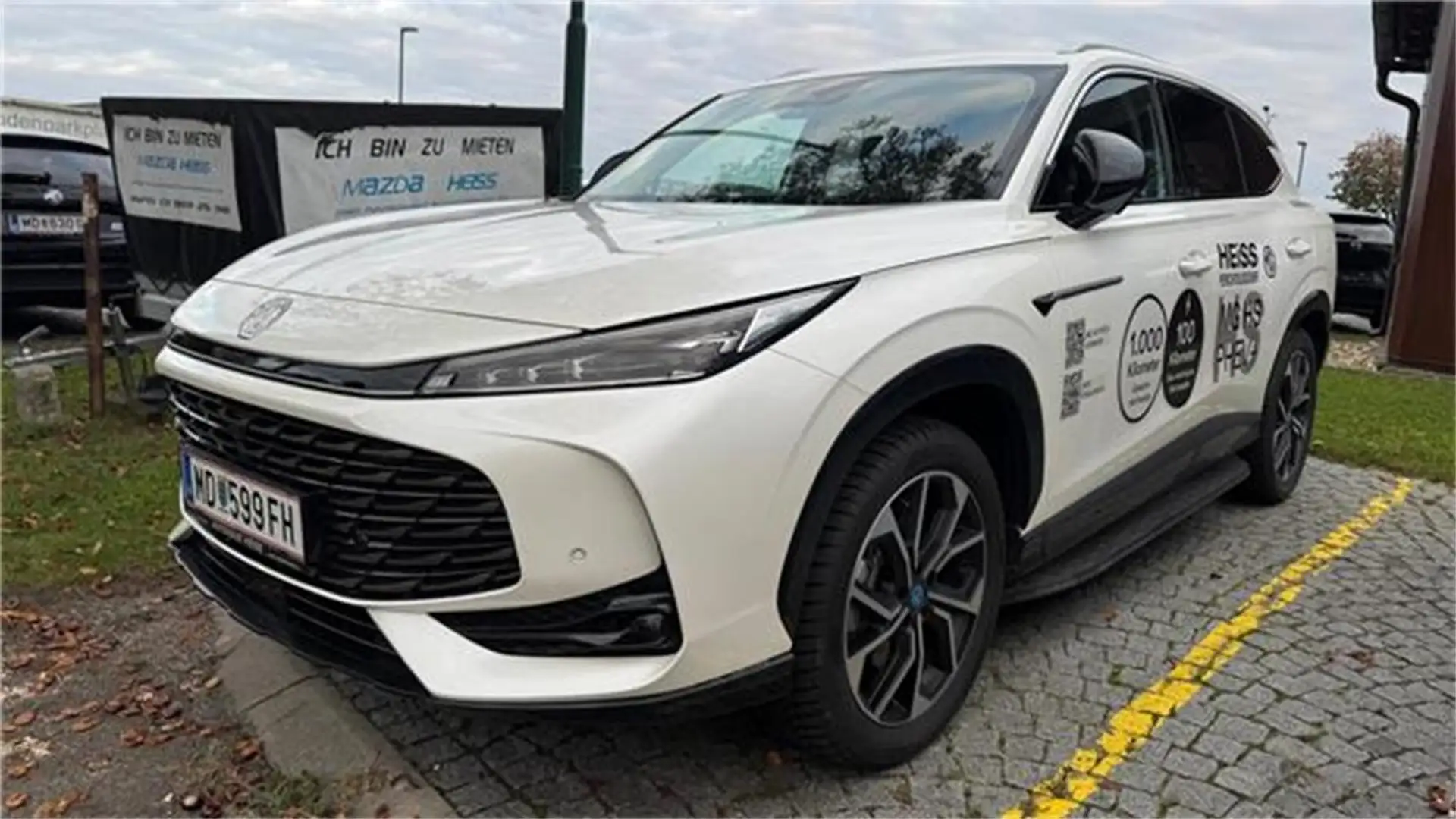 MG HS PHEV+ Luxury 21,4kWh Aut. Weiß - 1