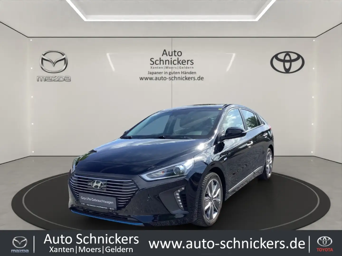 Hyundai IONIQ Premium Hybrid+NAV+GJ-RÄDER !! Noir - 1