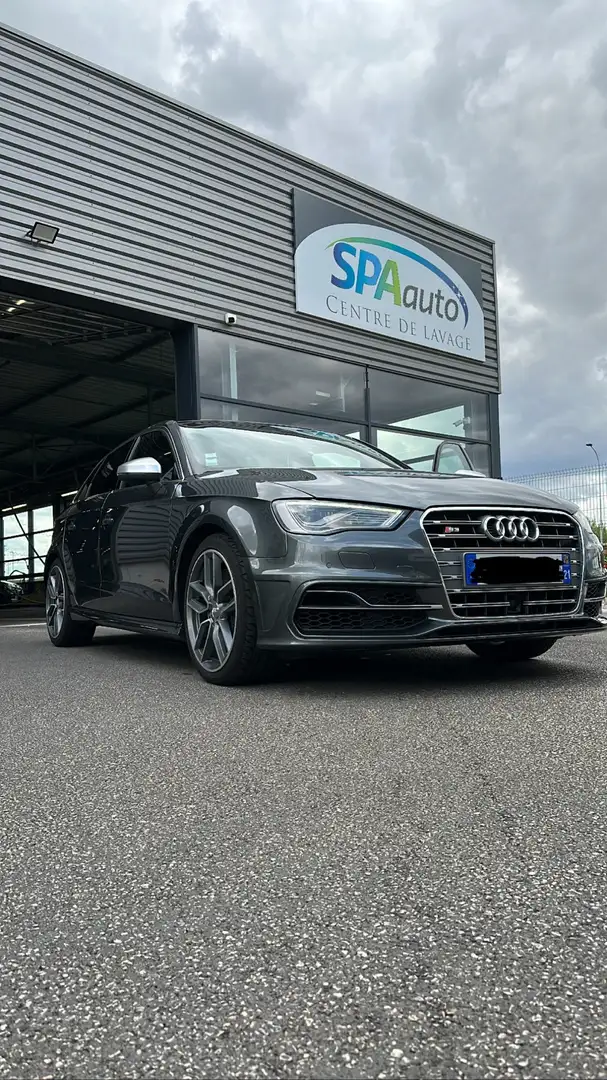 Audi S3 Sportback 2.0 TFSI 300 Quattro S-Tronic 6 Gris - 1