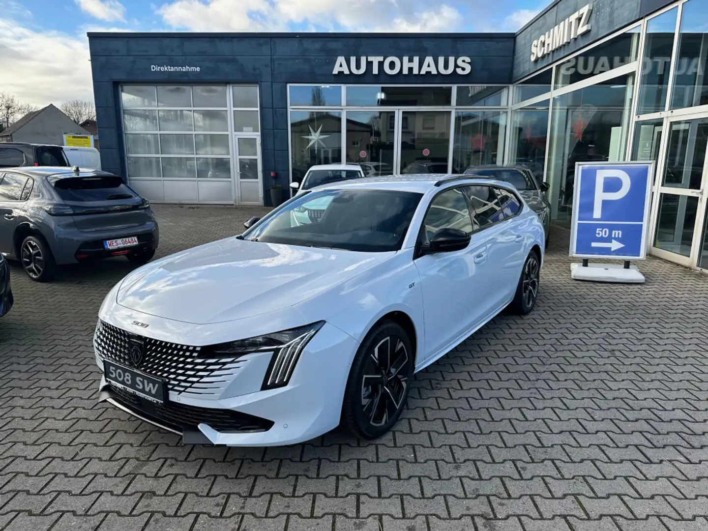 Peugeot 508 SW GT, Night Vision, ACC, Wit - 1