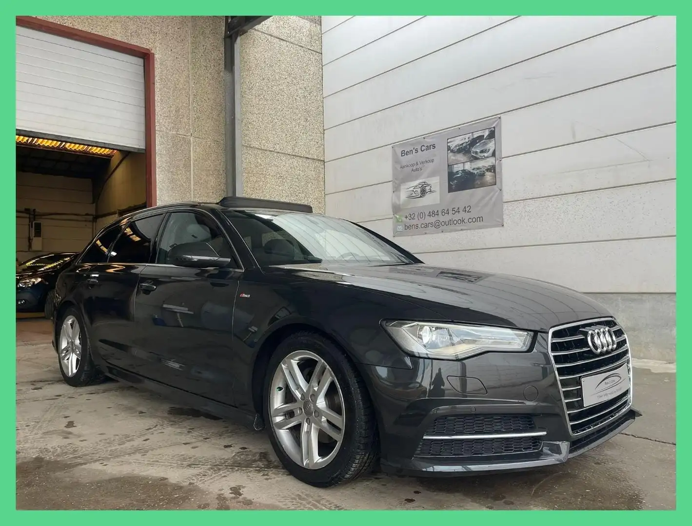 Audi A6 2.0TDI Avant S-Line Ultra S-tronic PanoramischeDak Grijs - 1