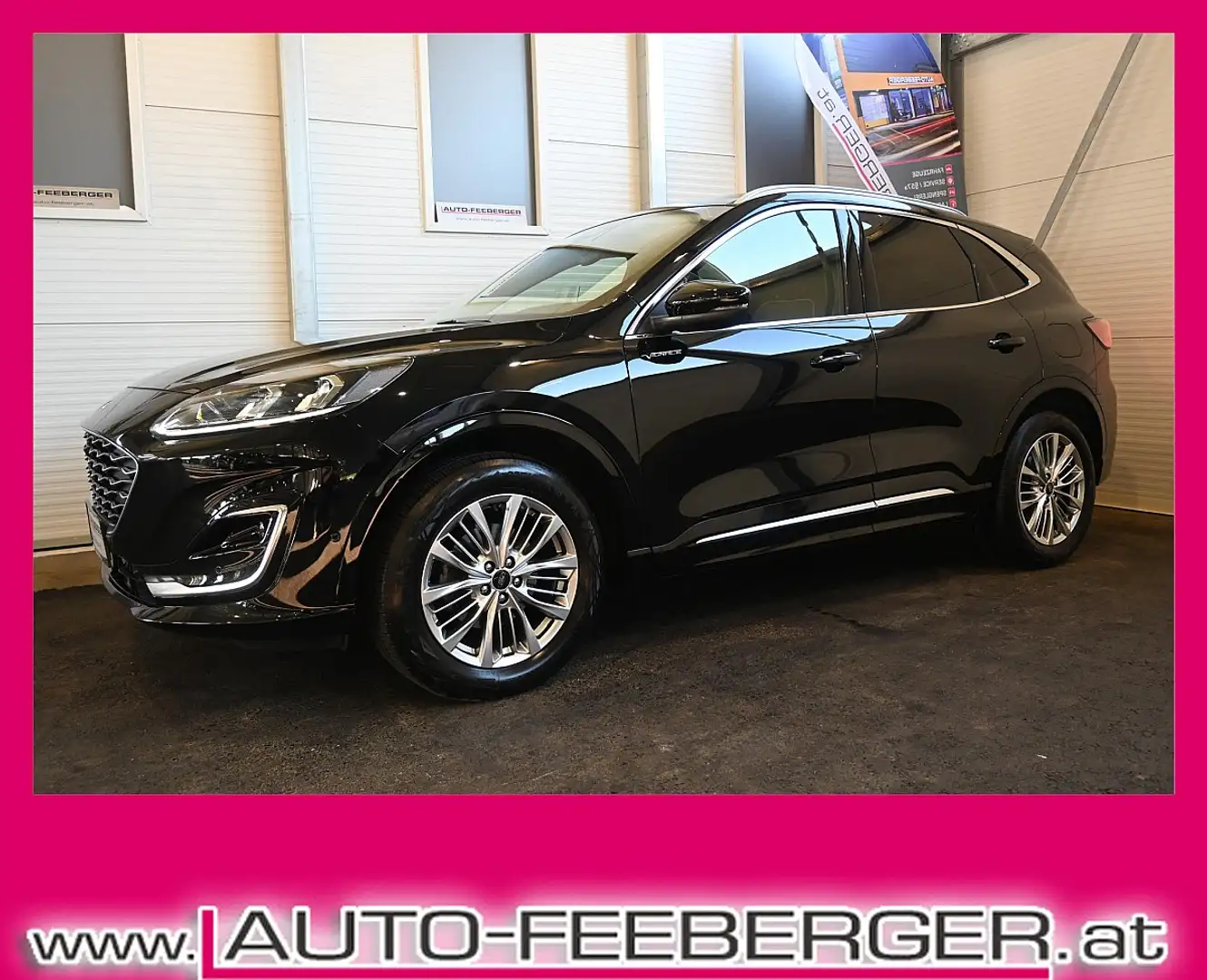 Ford Kuga 2,0  AWD Vignale Aut Diesel  AHK,Head Up Displa... Schwarz - 1