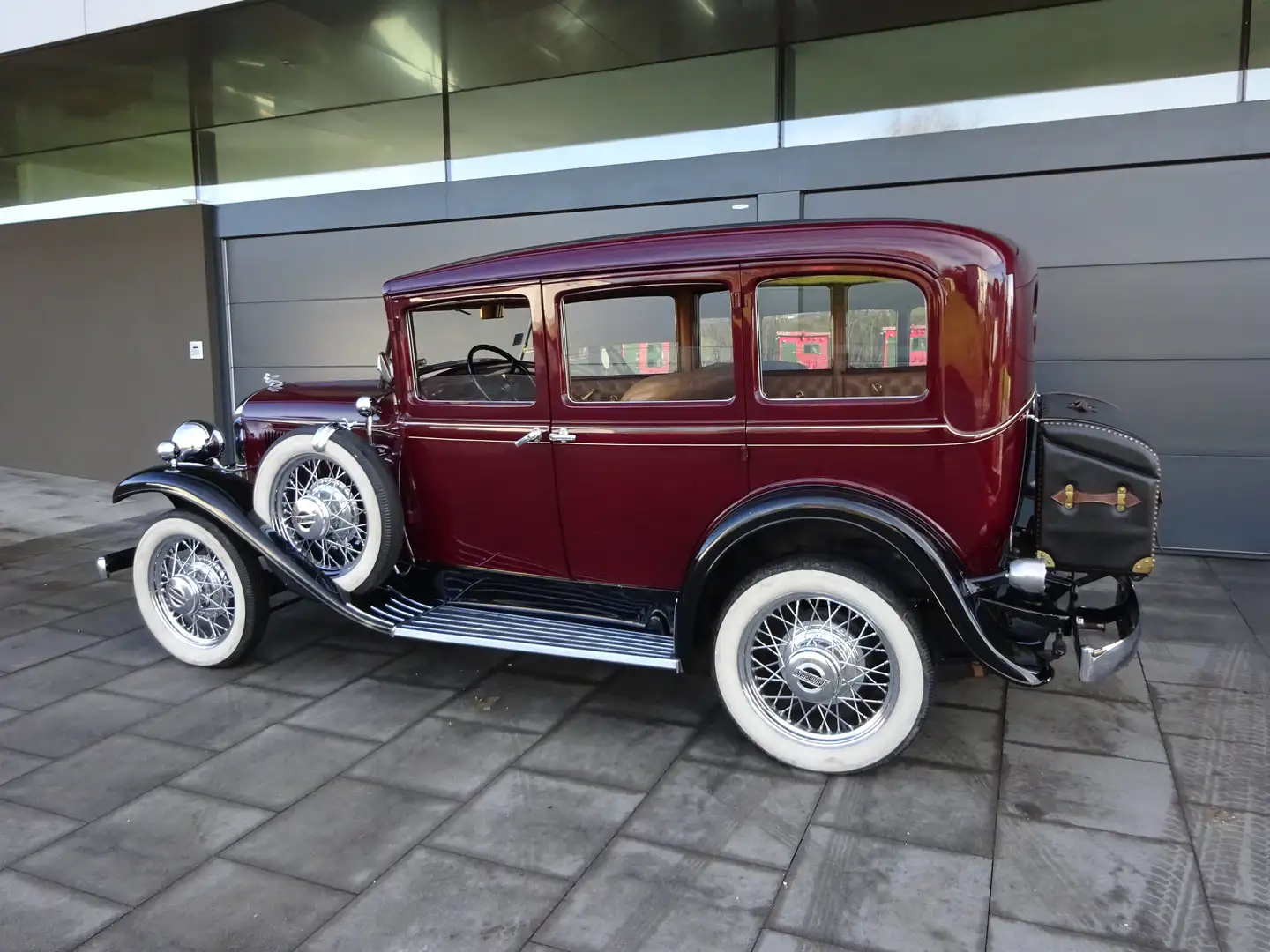 Chrysler PLYMOUTH  Oldtimer Rarität Bj 1932 Rot - 2