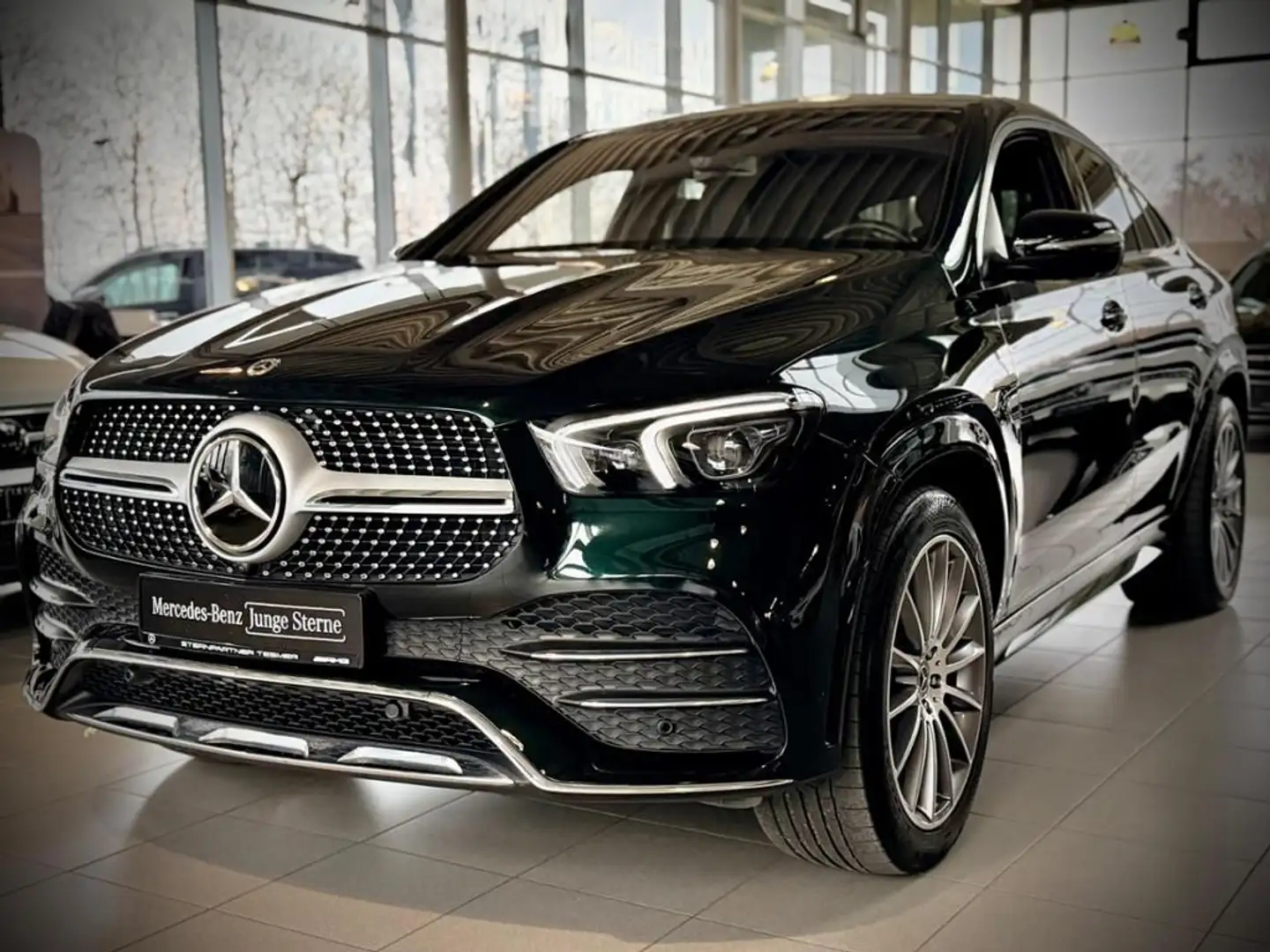 Mercedes-Benz GLE 350 de 4M AMG+Memory+HuD+PANO+360+Burmester Verde - 1