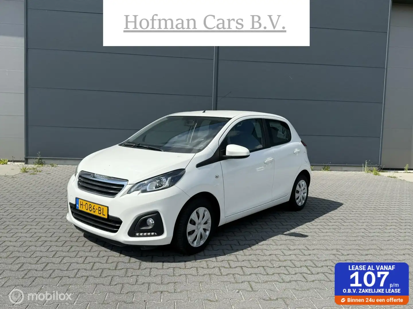 Peugeot 108 1.0i 2020 e-VTi Active Wit 5-deurs INCL BTW Wit - 1