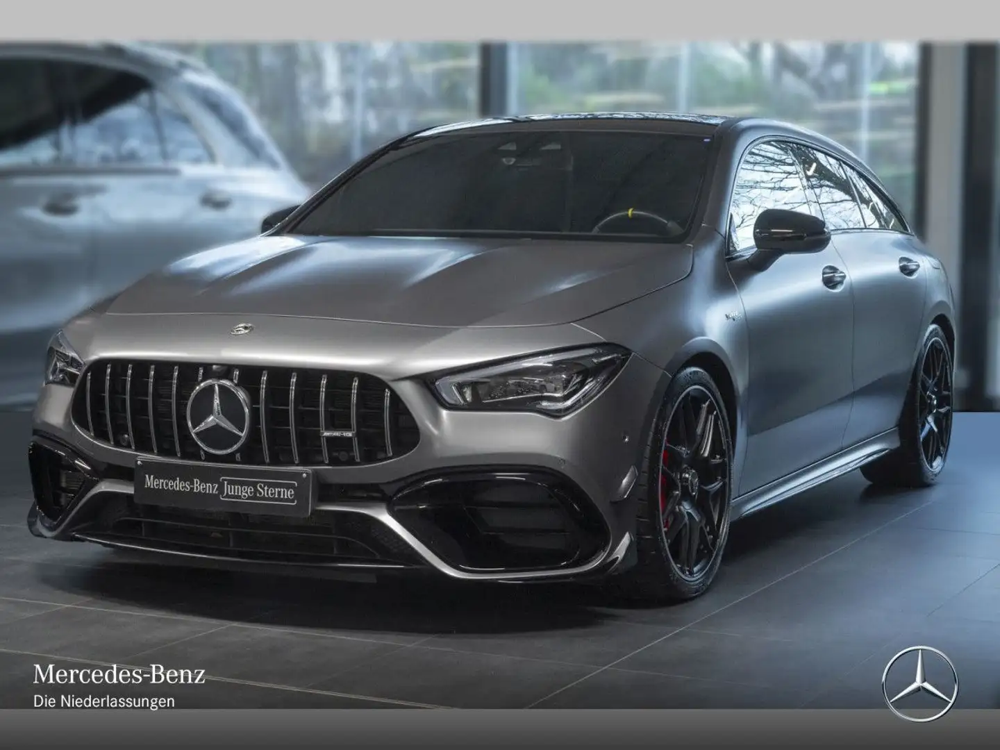 Mercedes-Benz CLA 45 AMG CLA 45 S 4M DRIVERS+PANO+MULTIBEAM+BURMESTER+19" Grau - 2