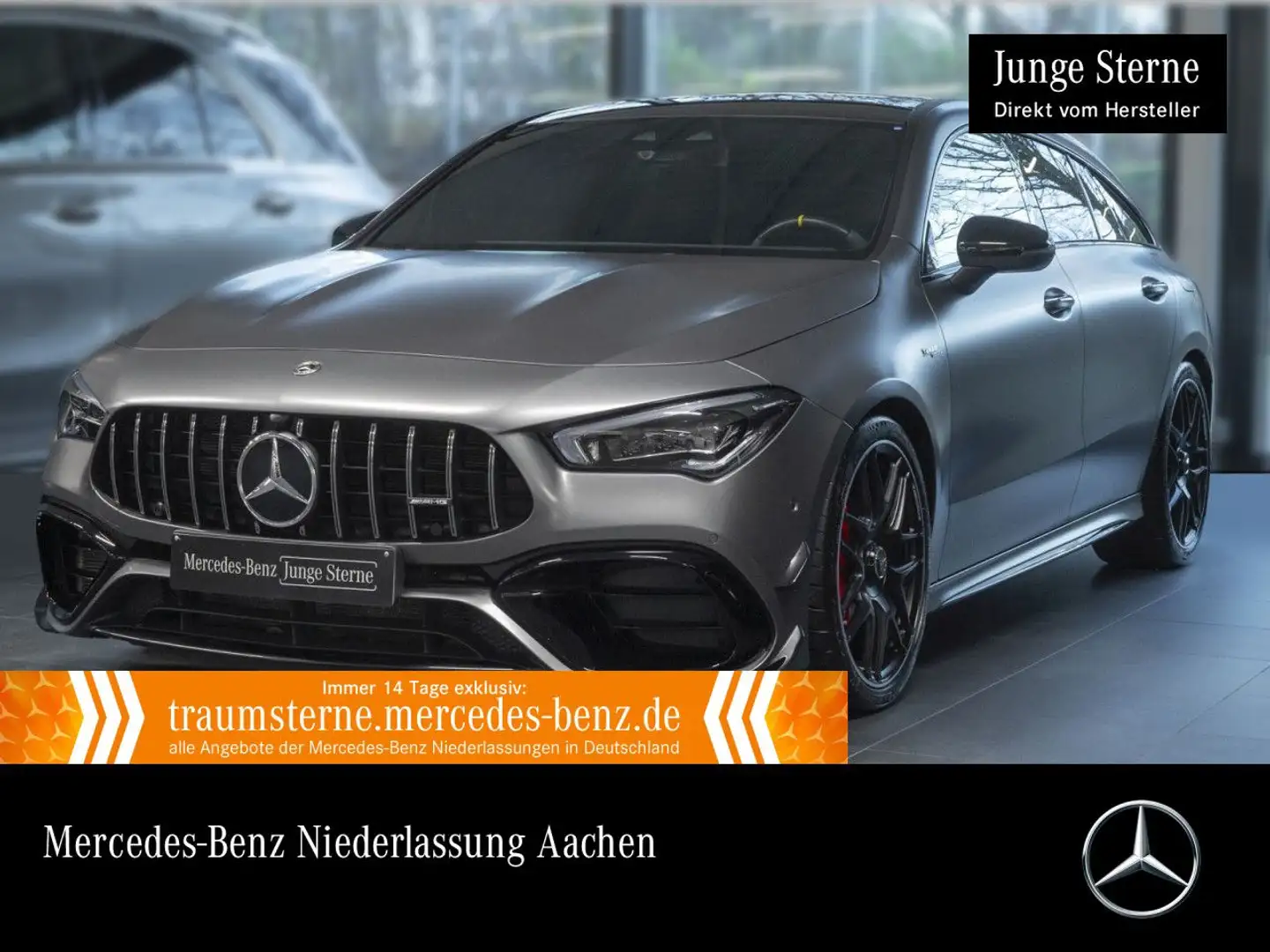 Mercedes-Benz CLA 45 AMG CLA 45 S 4M DRIVERS+PANO+MULTIBEAM+BURMESTER+19" Grau - 1