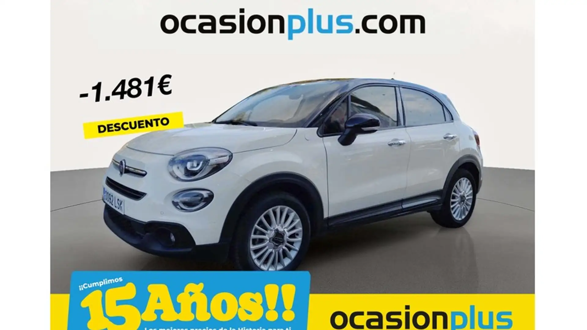 Fiat 500X 1.0 Firefly S&S Hey Google Blanc - 1