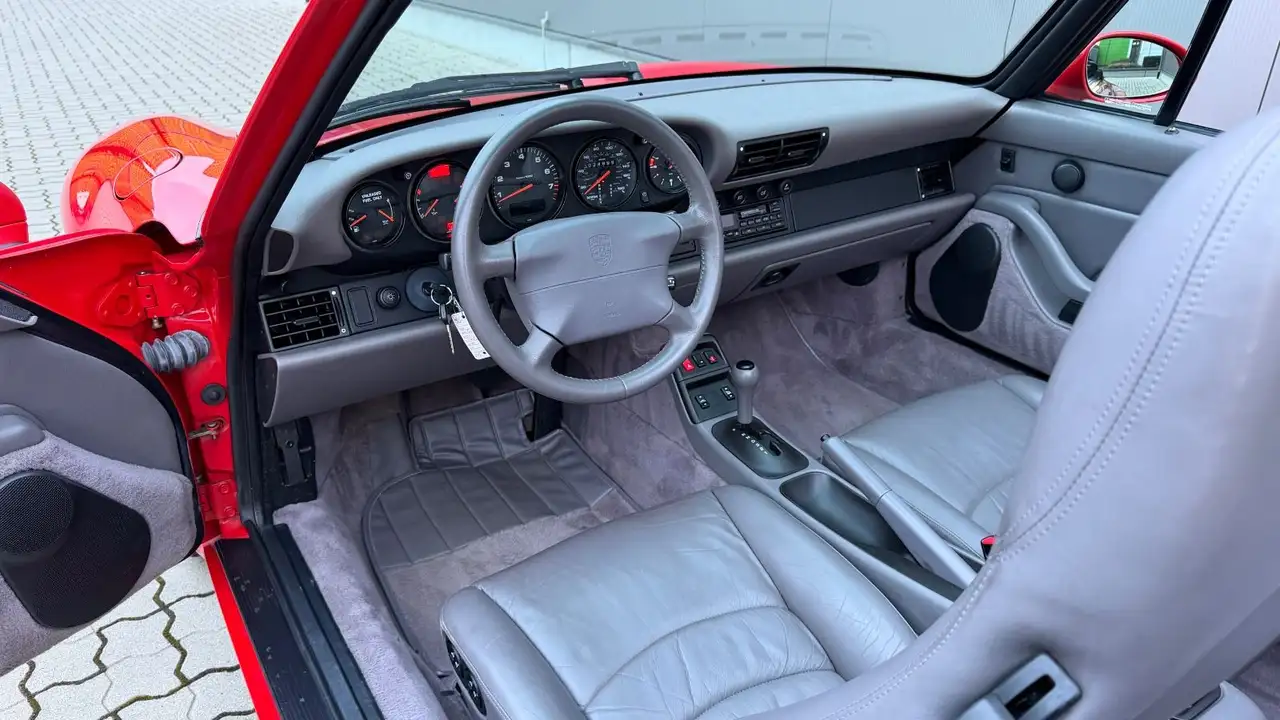 Porsche 993 911 Carrera Cabrio Tiptronic 2 Hand, Unfallfrei, foto 5