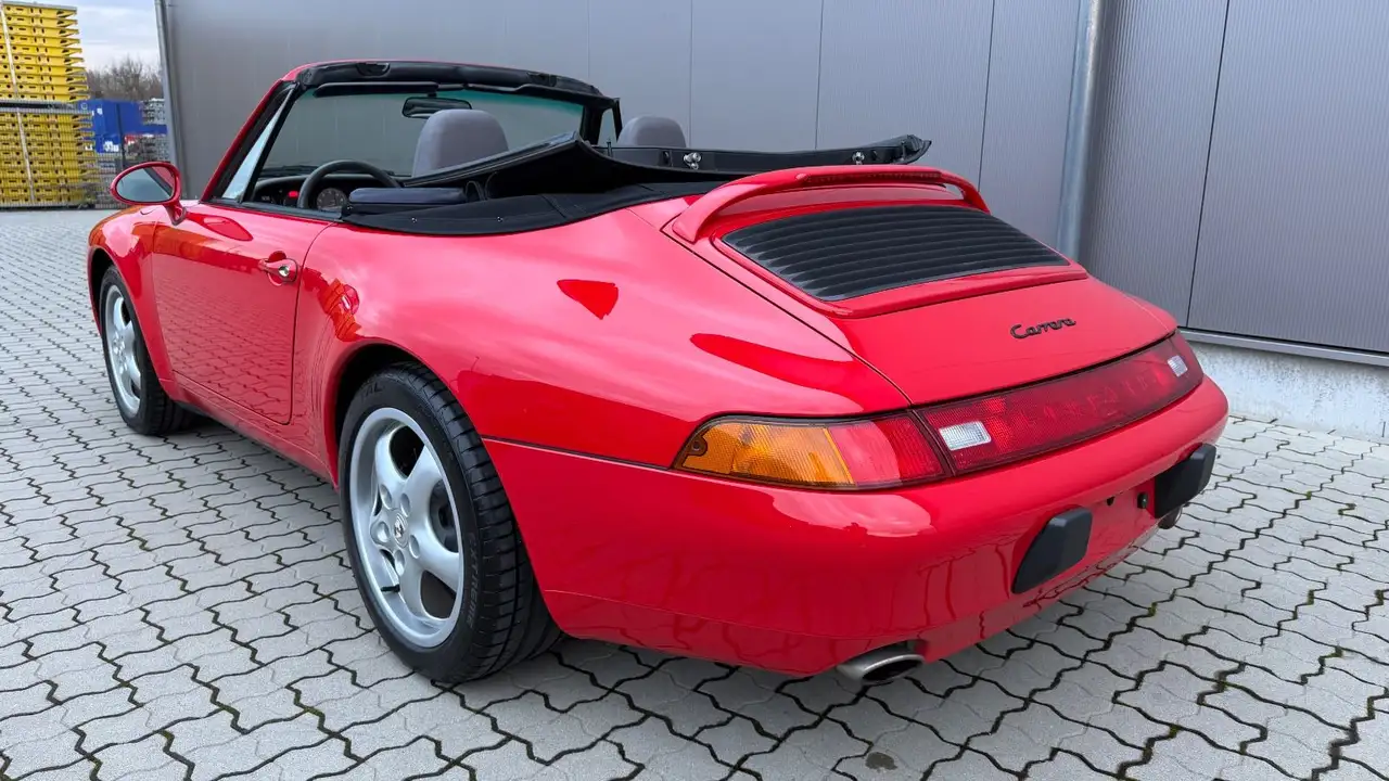 Porsche 993 911 Carrera Cabrio Tiptronic 2 Hand, Unfallfrei, foto 3