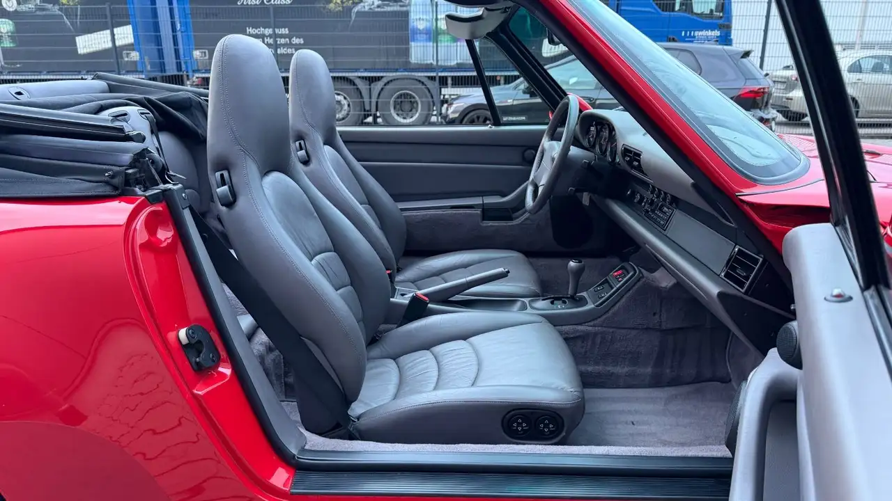 Porsche 993 911 Carrera Cabrio Tiptronic 2 Hand, Unfallfrei, foto 12