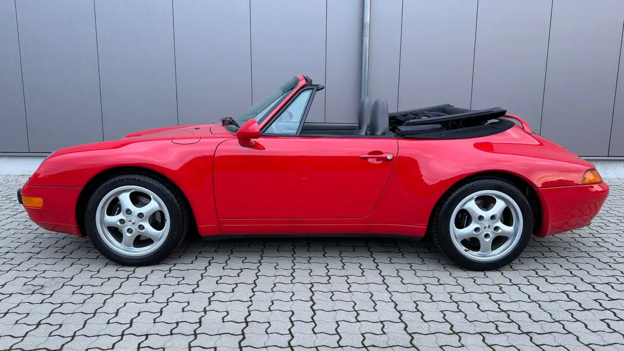 Porsche 993 911 Carrera Cabrio Tiptronic 2 Hand, Unfallfrei, foto 2
