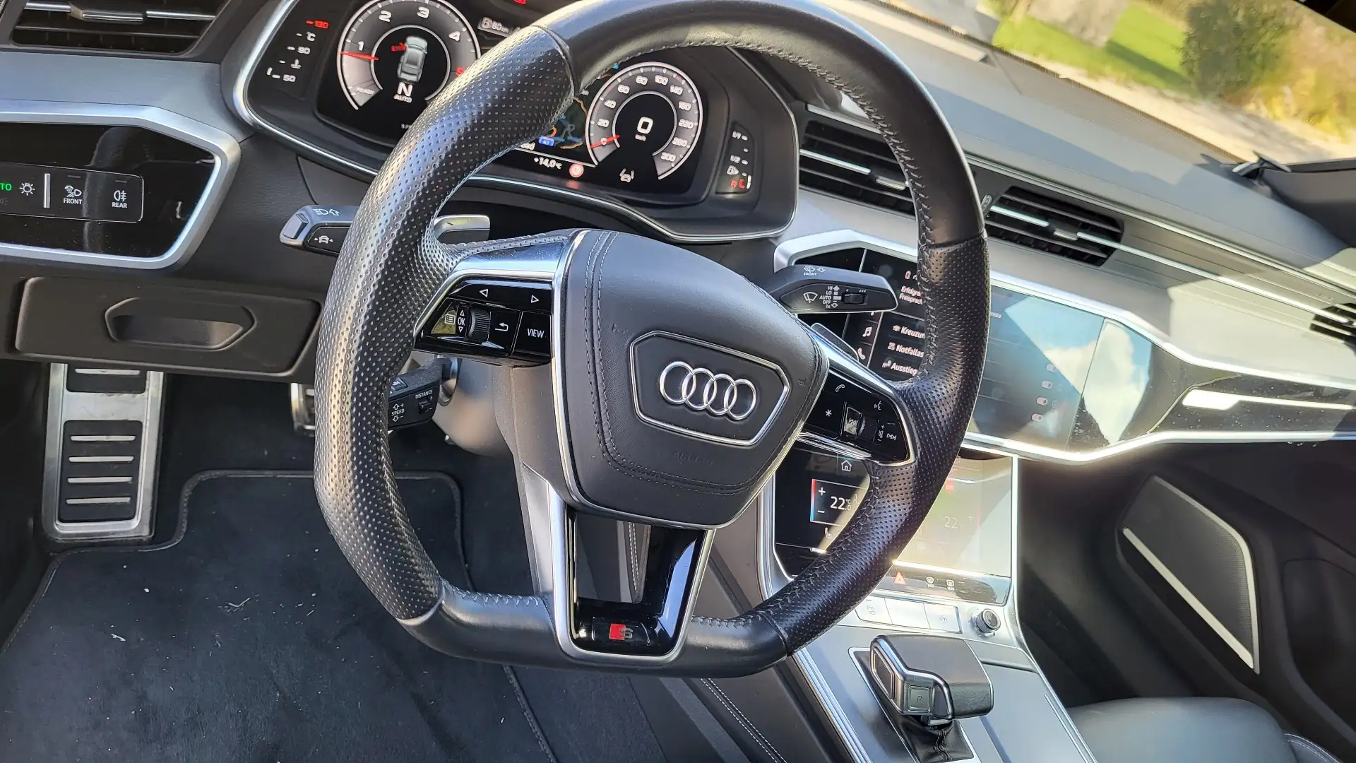 Audi A7 Luftfahrwerk Allradlenkung B&O Adv Nachtsicht Schwarz - 2