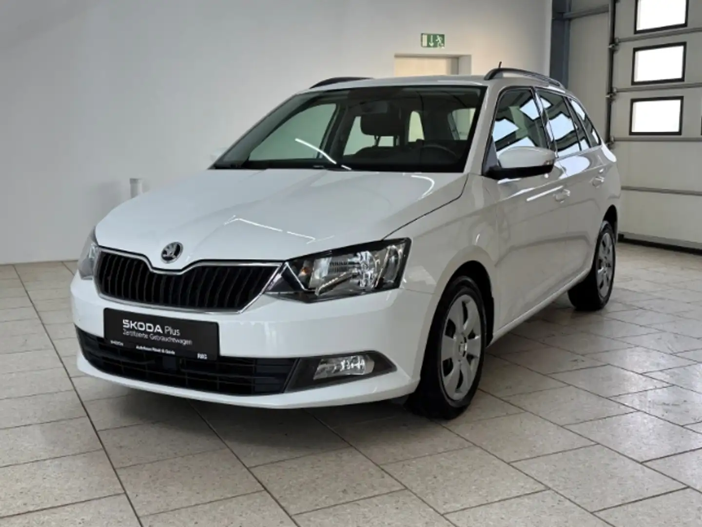 Skoda Fabia Combi 1.4 TDI Ambition Klima Freisprech Weiß - 2