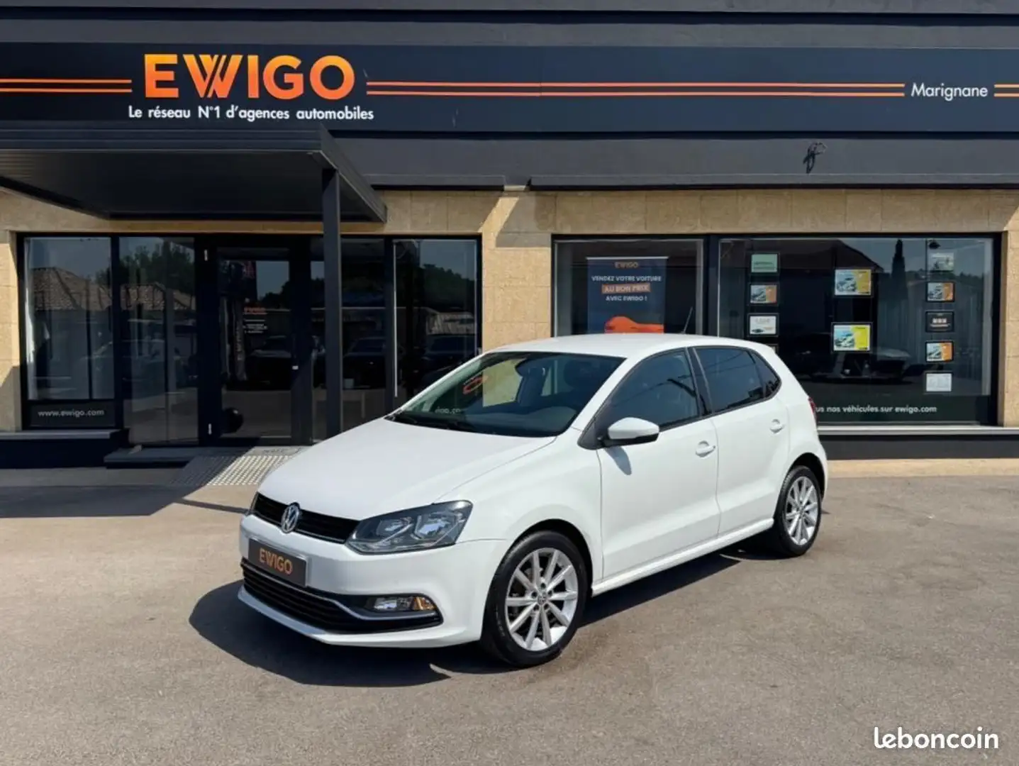 Volkswagen Polo 1.2 TSI 90 BLUEMOTION CONFORT LINE DSG BVA Blanc - 1