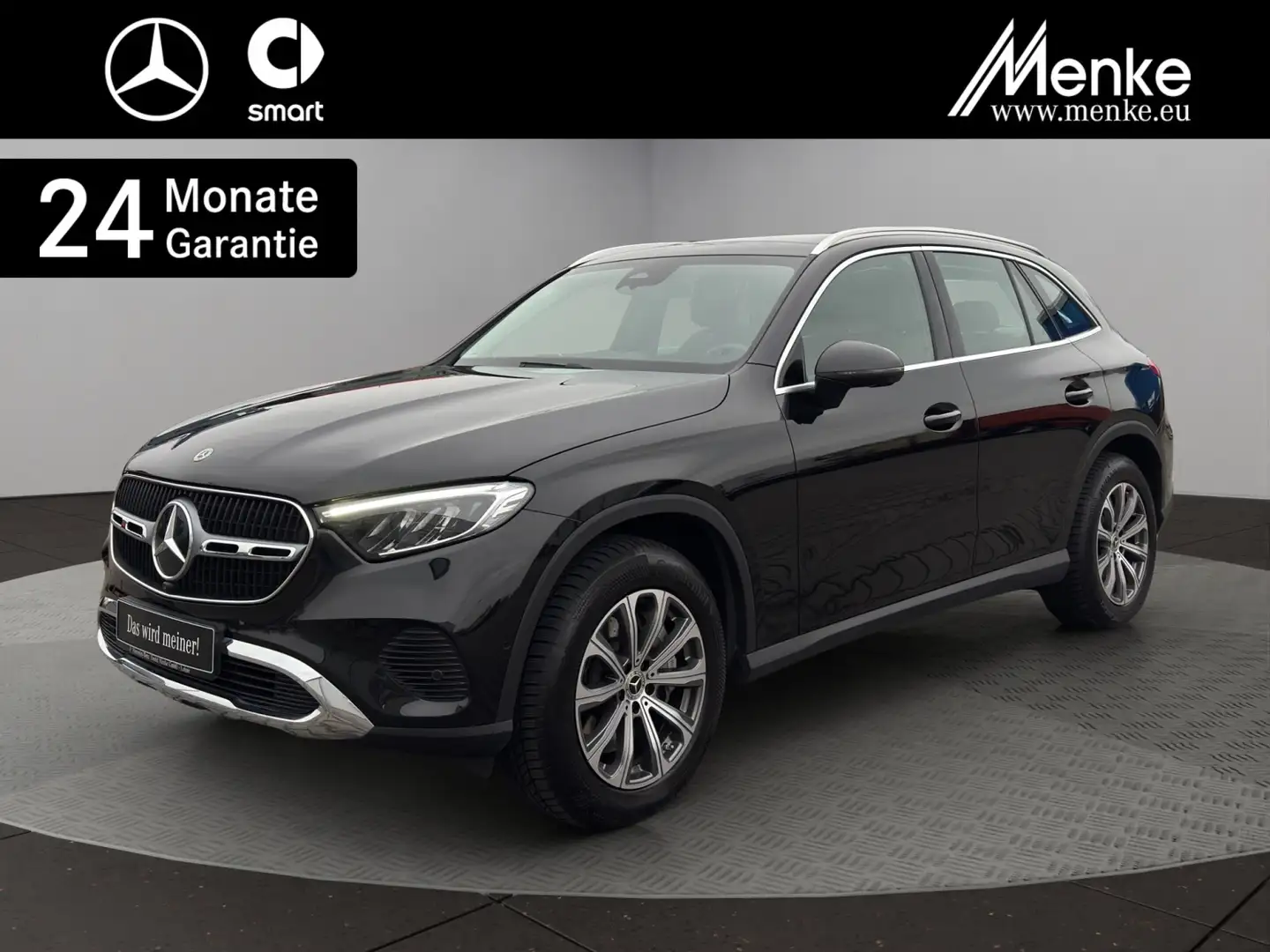 Mercedes-Benz GLC 450 d 4M Pano+Air+HA.Lenkg+360+AHK+Avant Negro - 1