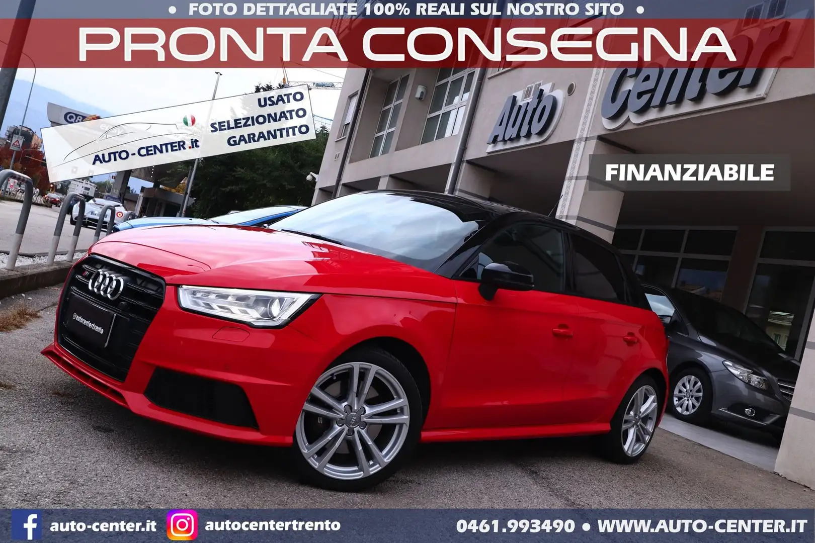 Audi S1 SPB 2.0 TFSI quattro Rosso - 1