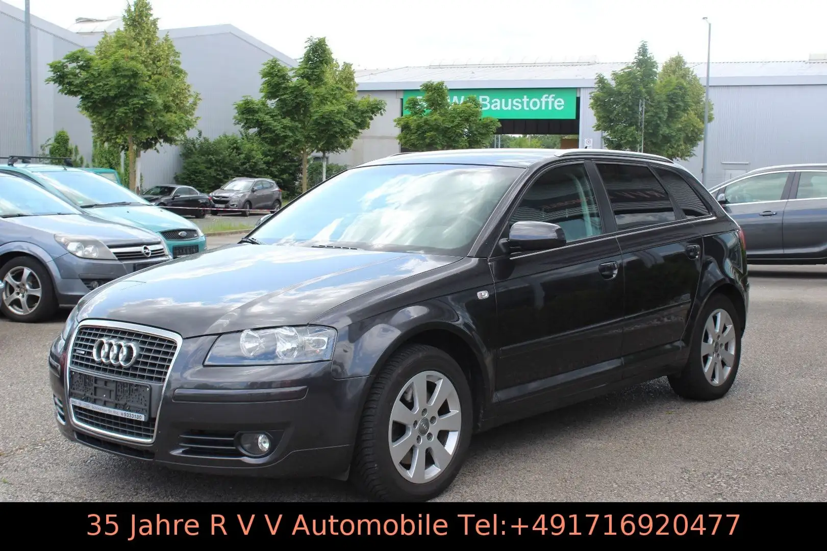 Audi A3 Sportback 2.0 TDI Ambiente quattro, 1.Hand Grau - 2