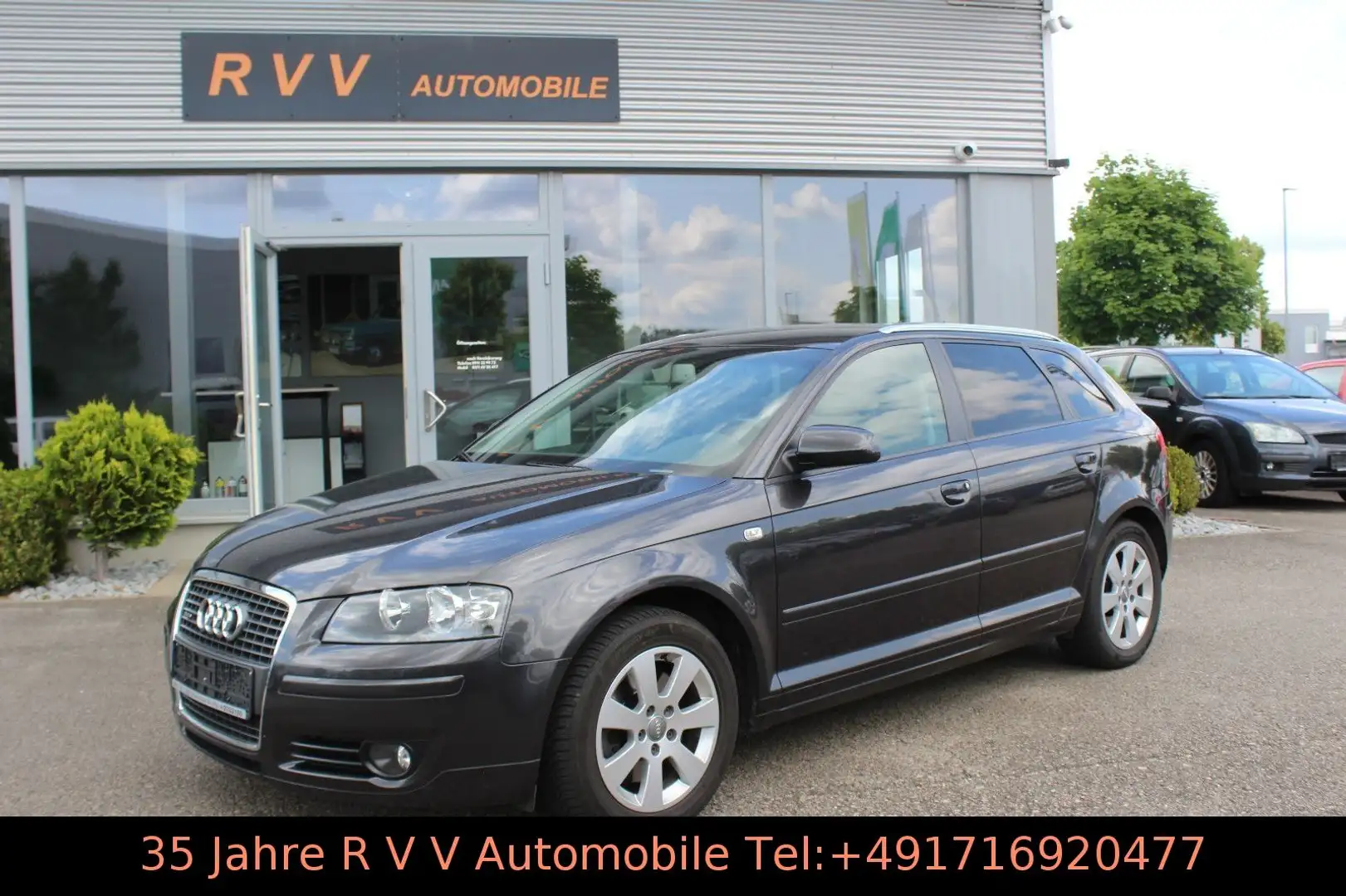 Audi A3 Sportback 2.0 TDI Ambiente quattro, 1.Hand Grau - 1