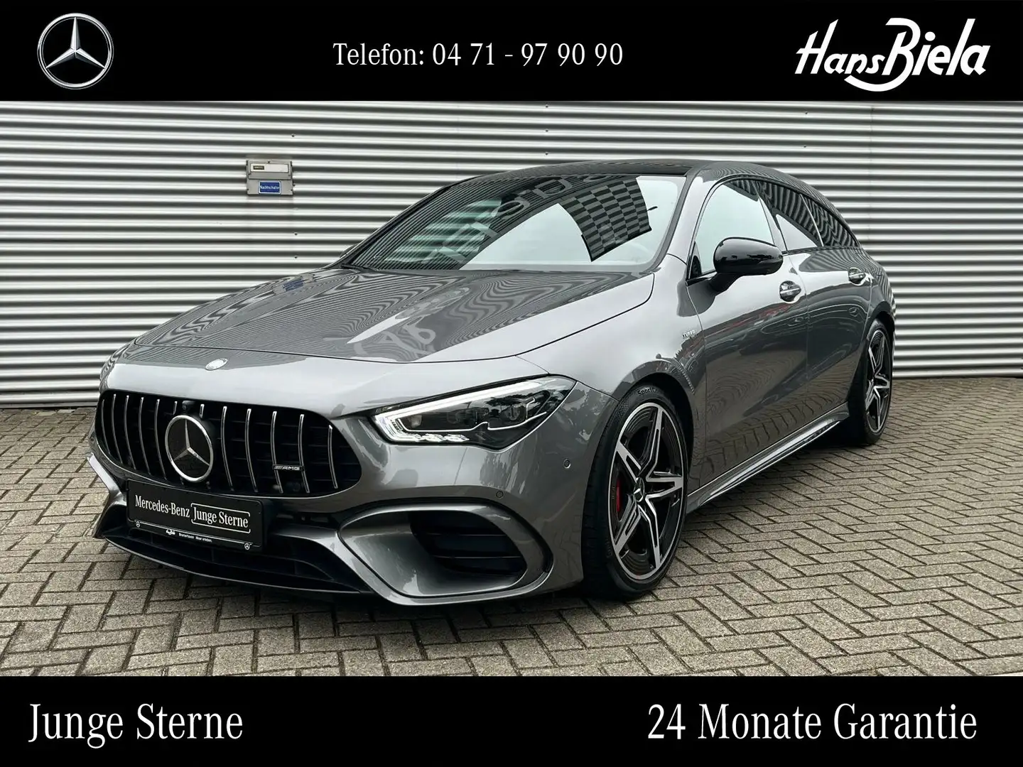 Mercedes-Benz CLA 45 AMG AMG CLA 45 S 4M+ SB Night/Pano/Multi/Bur/360/Mem Gri - 1