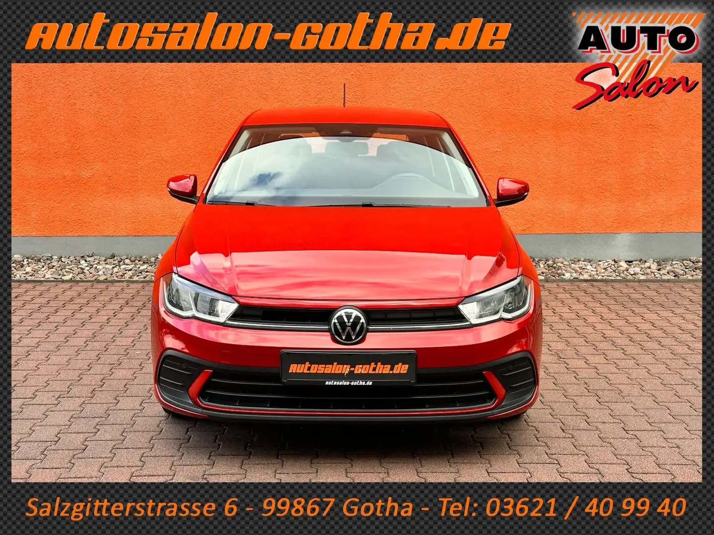 Volkswagen Polo VI Fresh VirtualCockpit+KLIMA LED FON DAB+ Rot - 2