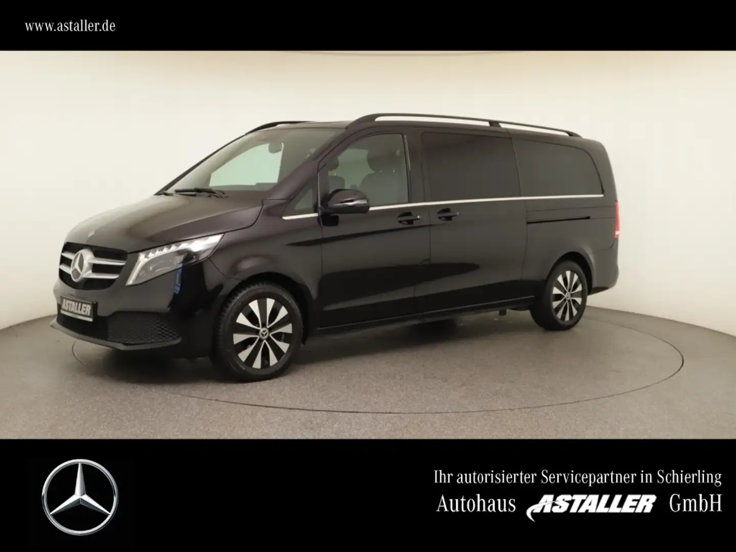 Mercedes-Benz V 300 d AVANTGARDE XL Extralang L3 LED+AHK+StHzg Schwarz - 1