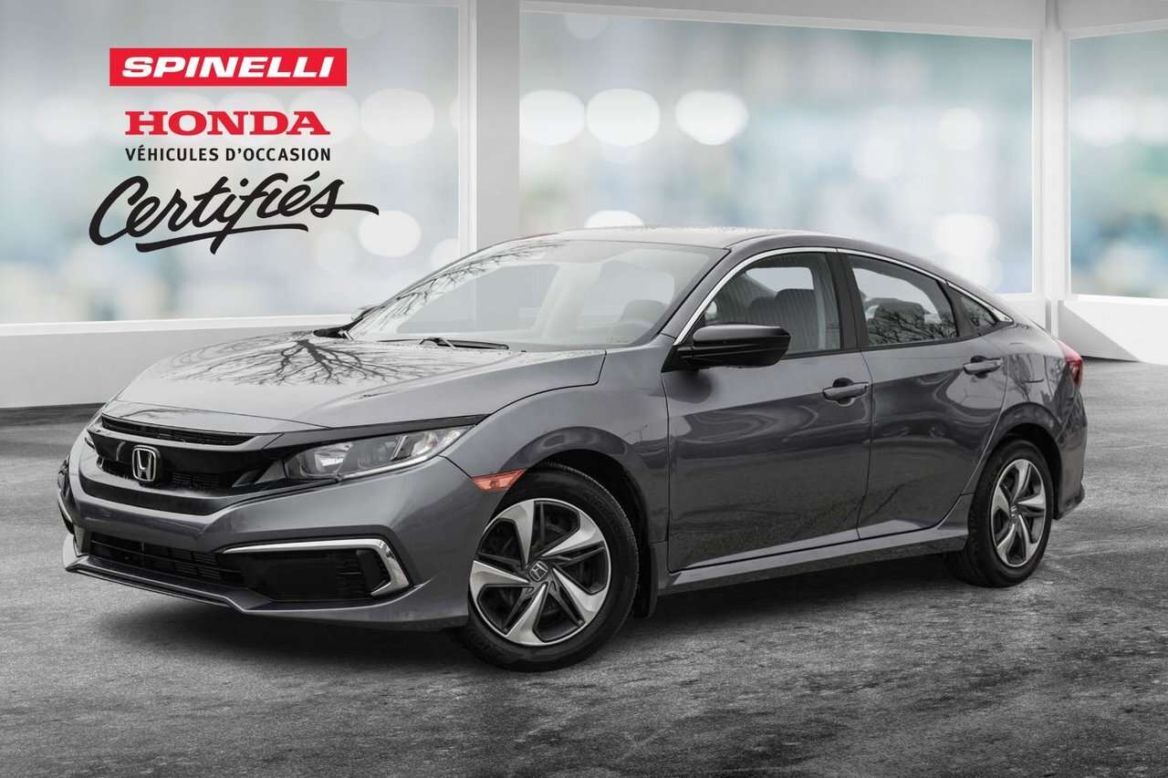 2020 Honda Civic LX AUTO; A/C CAMERA - SIEGES CHAUFFANT - CARPLAY