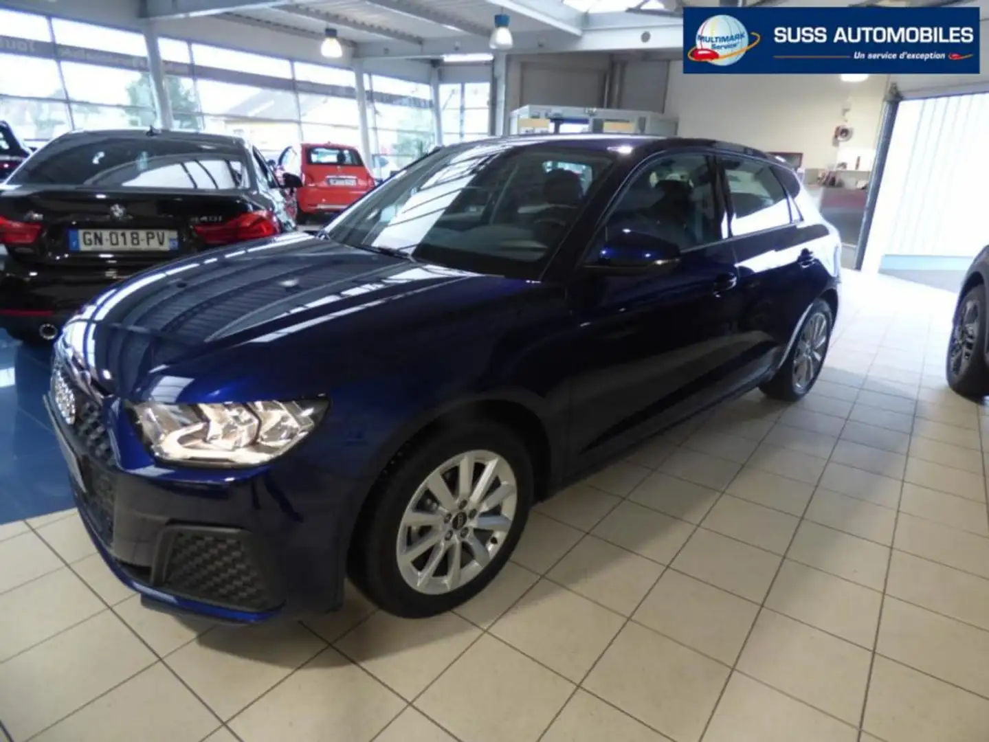 Audi A1 25 TFSI 95 ch S tronic 7 Advanced Bleu - 2