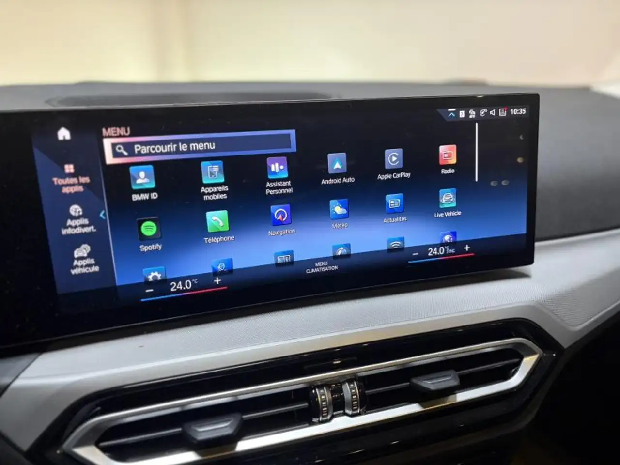 BMW 316 122cv dA MHEV Automatique Carplay*NAVI*CLIM*CAPTEU, миниатюра 20