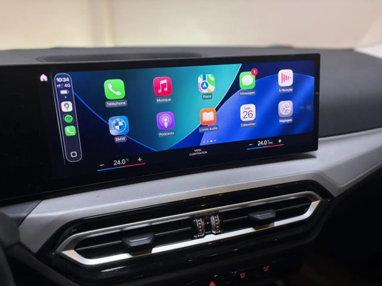 BMW 316 122cv dA MHEV Automatique Carplay*NAVI*CLIM*CAPTEU, миниатюра 19