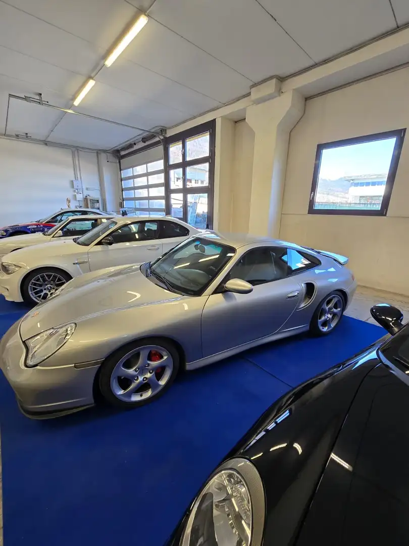 Porsche 911 996 Coupe 3.6 Turbo Argento - 1