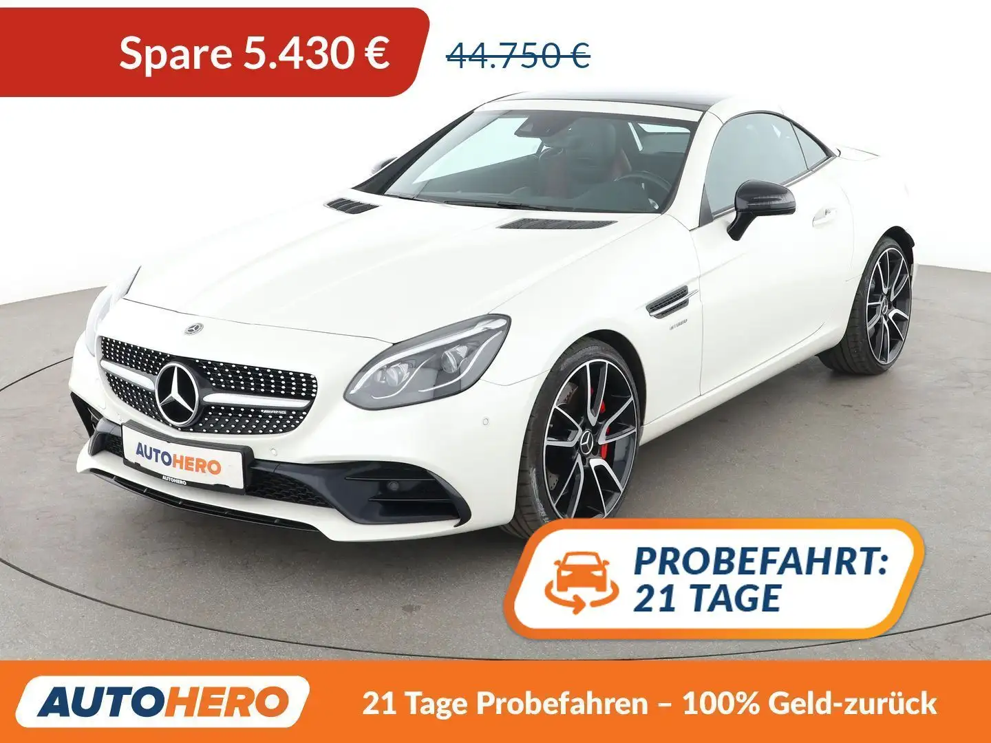 Mercedes-Benz SLC 43 AMG SLC 43 AMG Aut*NAVI*LED*HARMAN&KARDON*TEMPO*SHZ* Weiß - 1