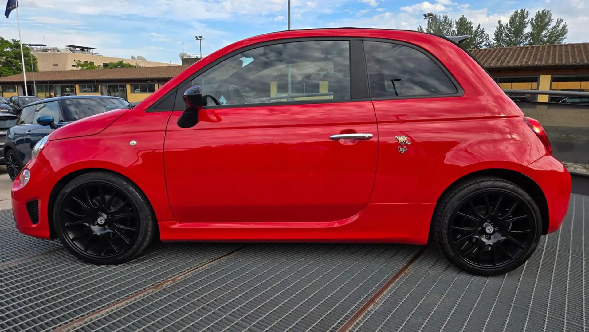 Abarth 595C F 595 CABRIO AUTOMATIC 165 CV MONZA SOVRAP TAGL Rosso - 2