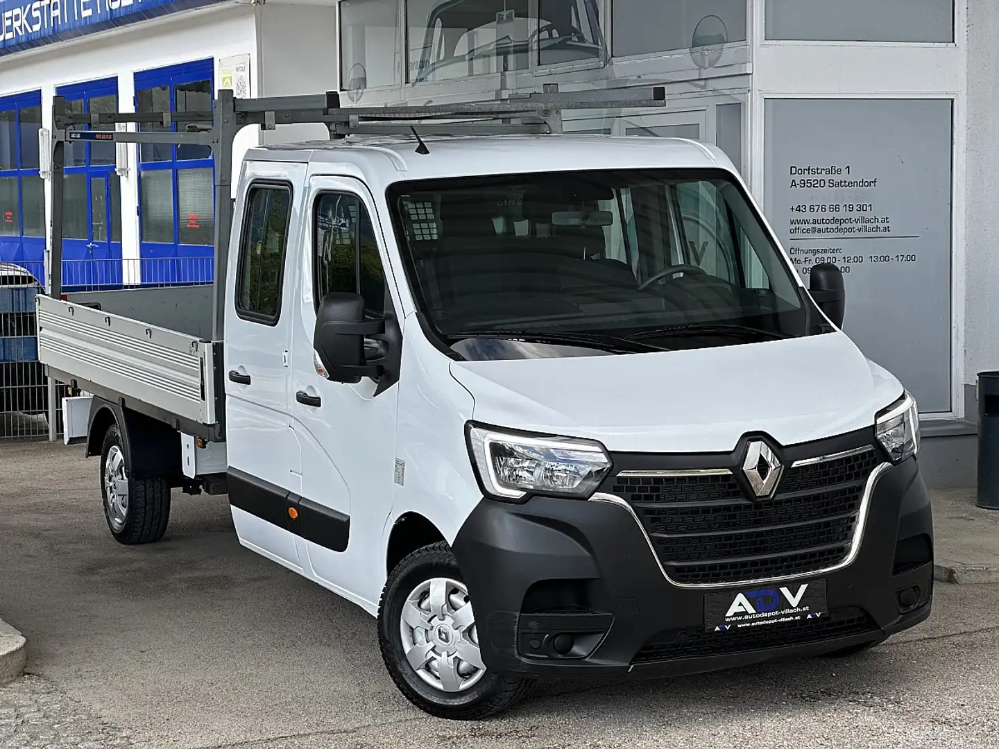 Renault Master Pritsche DK L3 3,5t dCi 135 Weiß - 2