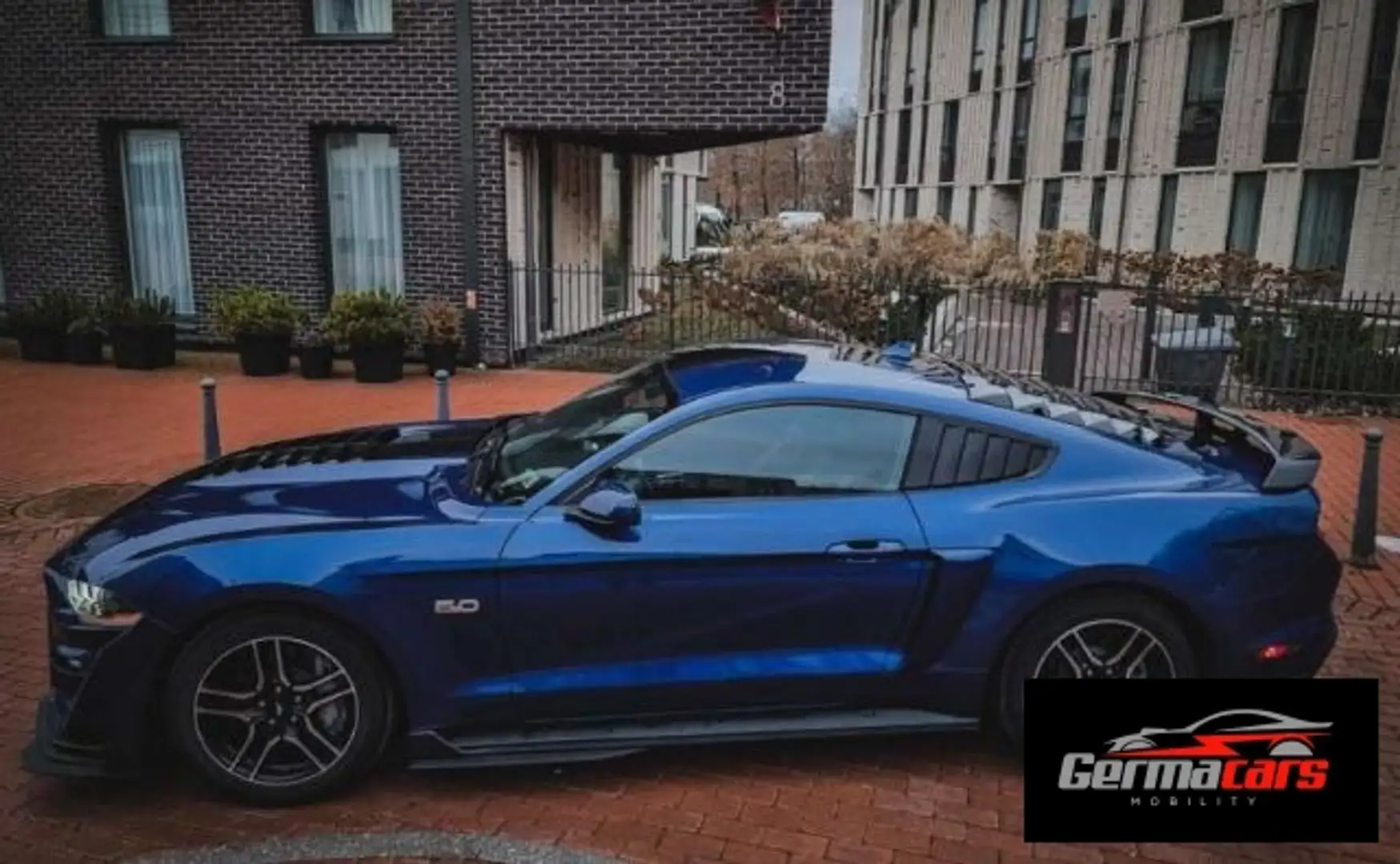 Ford Mustang , 5,0 l., cupé Blauw - 1