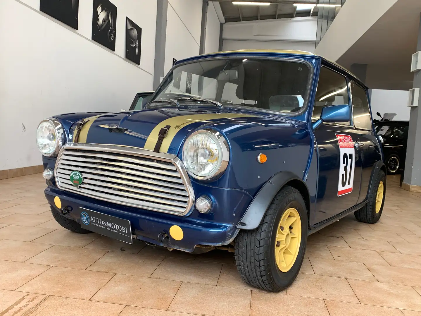 Innocenti Mini MINI 1300 Cooper Innocenti ASI targhe originali Blau - 2