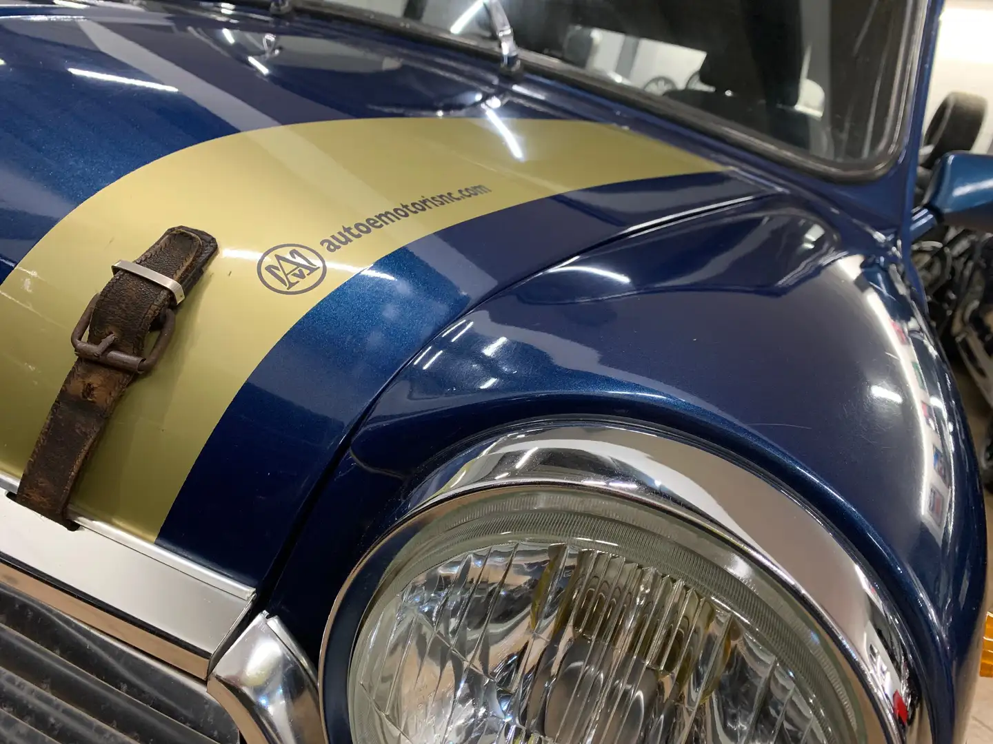 Innocenti Mini 1300 Cooper Bleu - 2