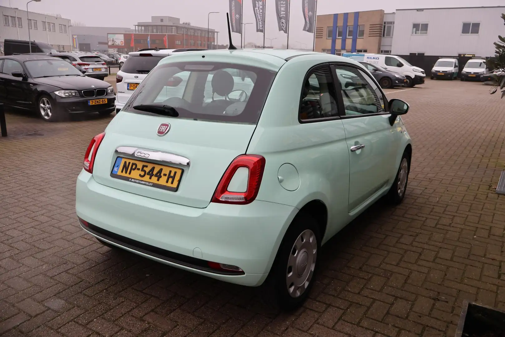 Fiat 500 1.0 TwinAir Pop NL-Auto| Mint Green | 60PK Groen - 2