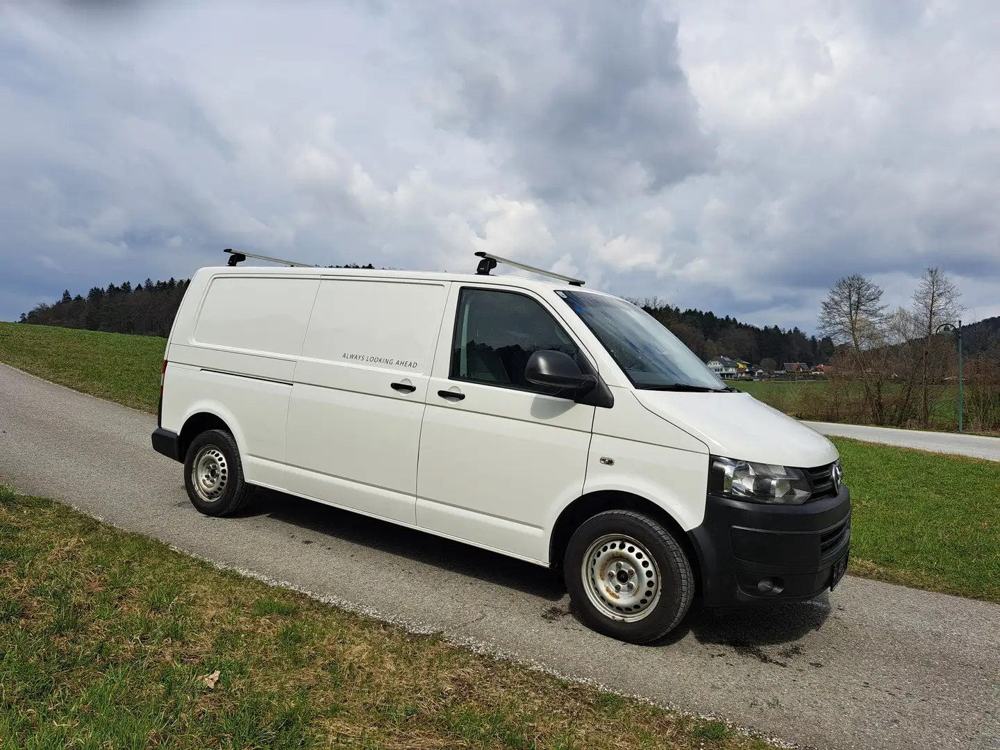Volkswagen T5 Transporter langer Radstand, 4 Motion, Serviceheft voll Weiß - 1