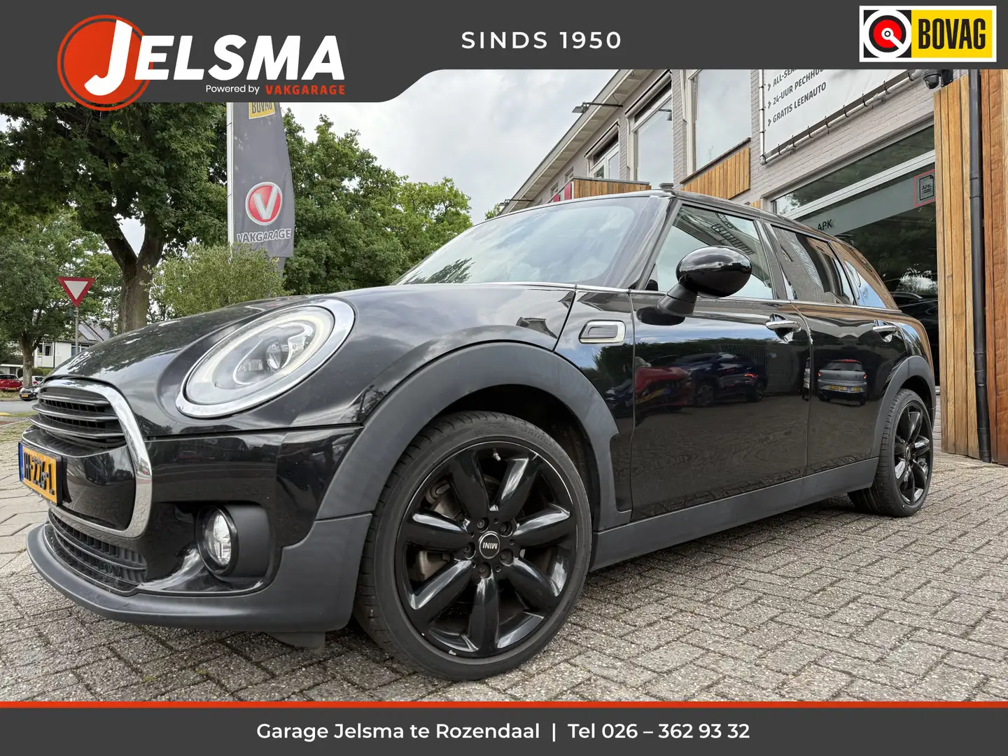 MINI Cooper Clubman Mini 1.5 Chili Aut., Pano | Hud | Navi+ | NL auto Zwart - 1