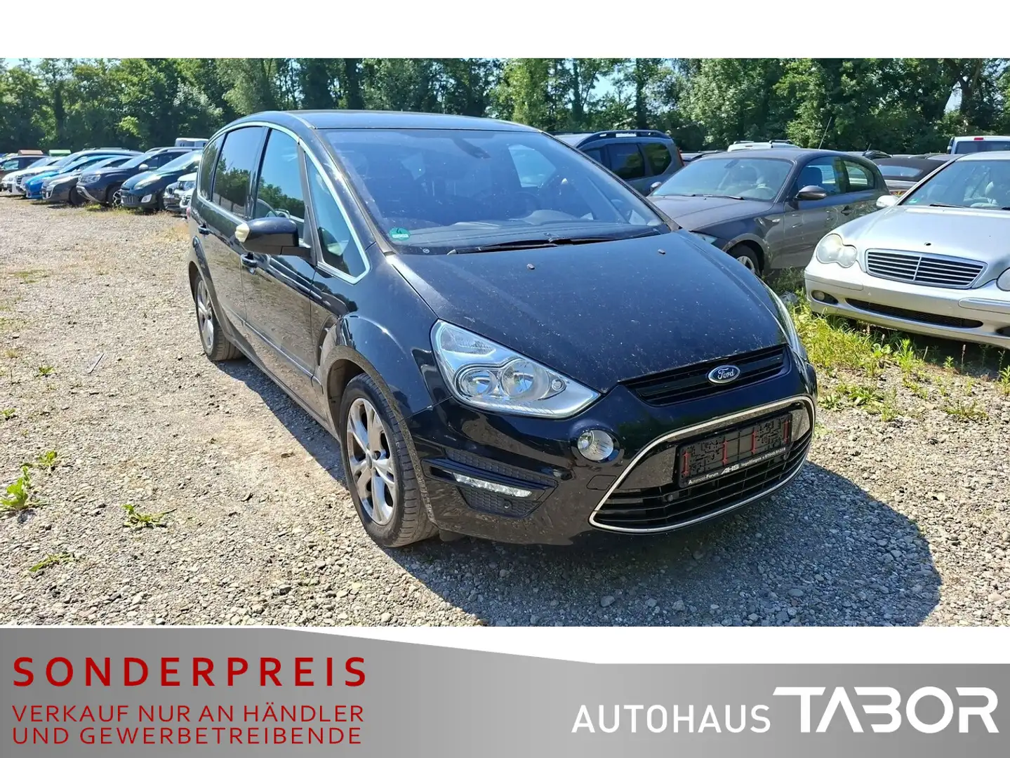 Ford S-Max 2.0 TDCi Titanium Navi PDC SHZ LM Privacy Schwarz - 2