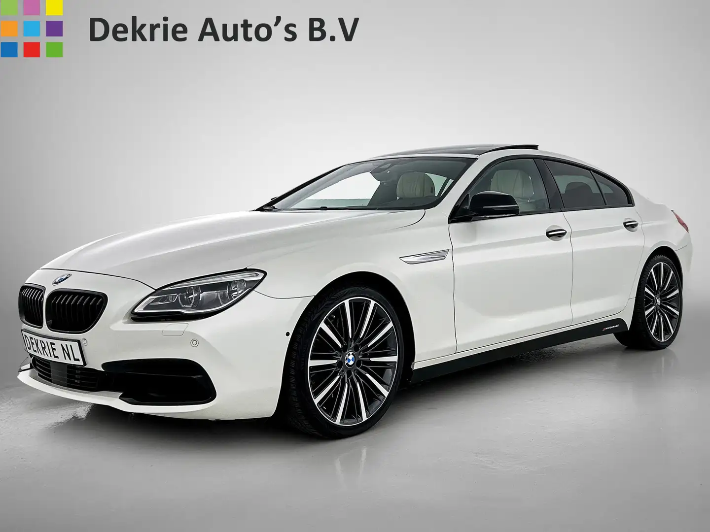 BMW 640 6-serie Gran Coupé 313PK 640xd High Executive Perf Blanc - 1