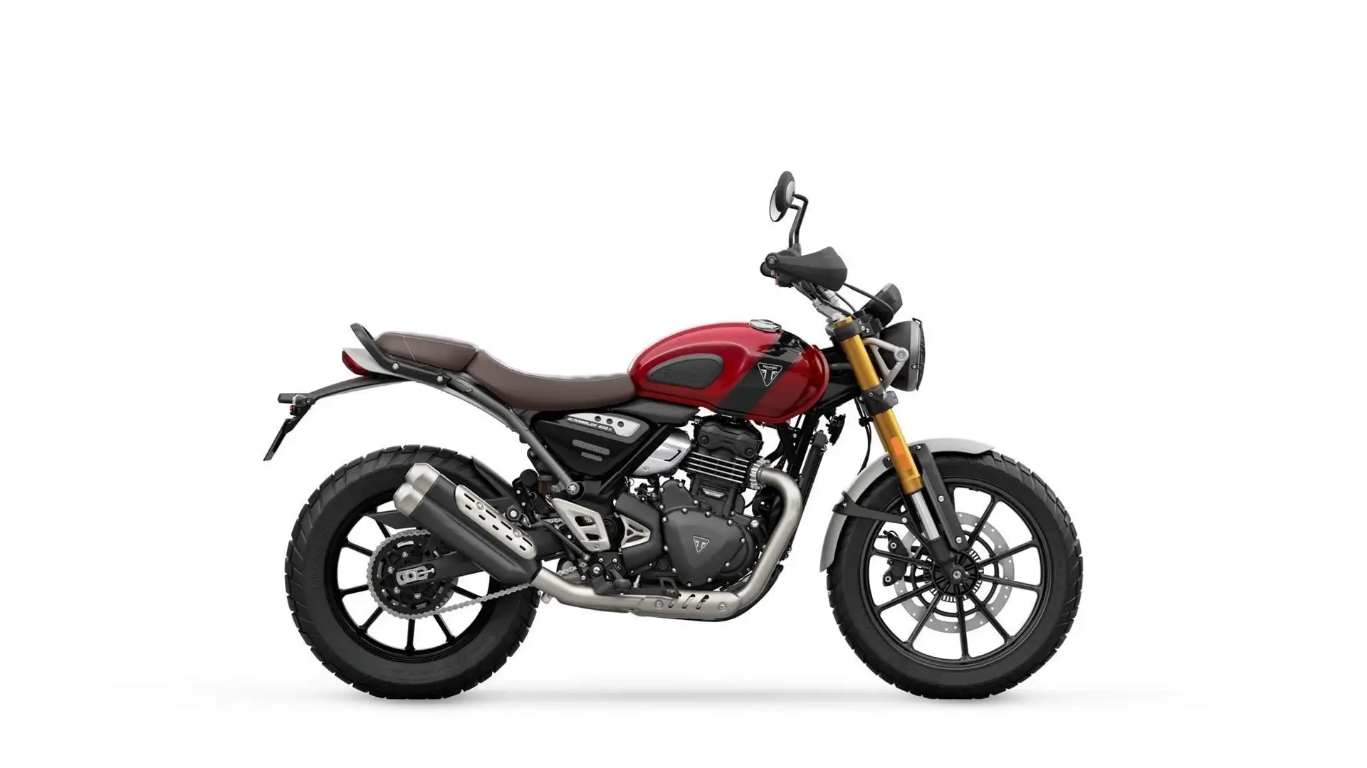 Triumph Scrambler 1stk. lagernd Czerwony - 1