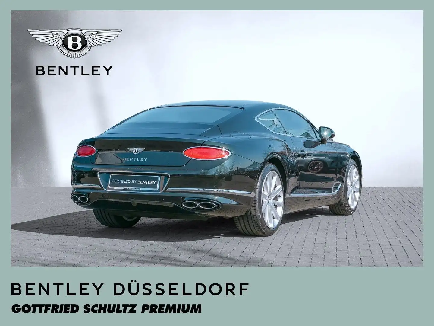 Bentley Continental GT V8 // BENTLEY DÜSSELDORF Verde - 2