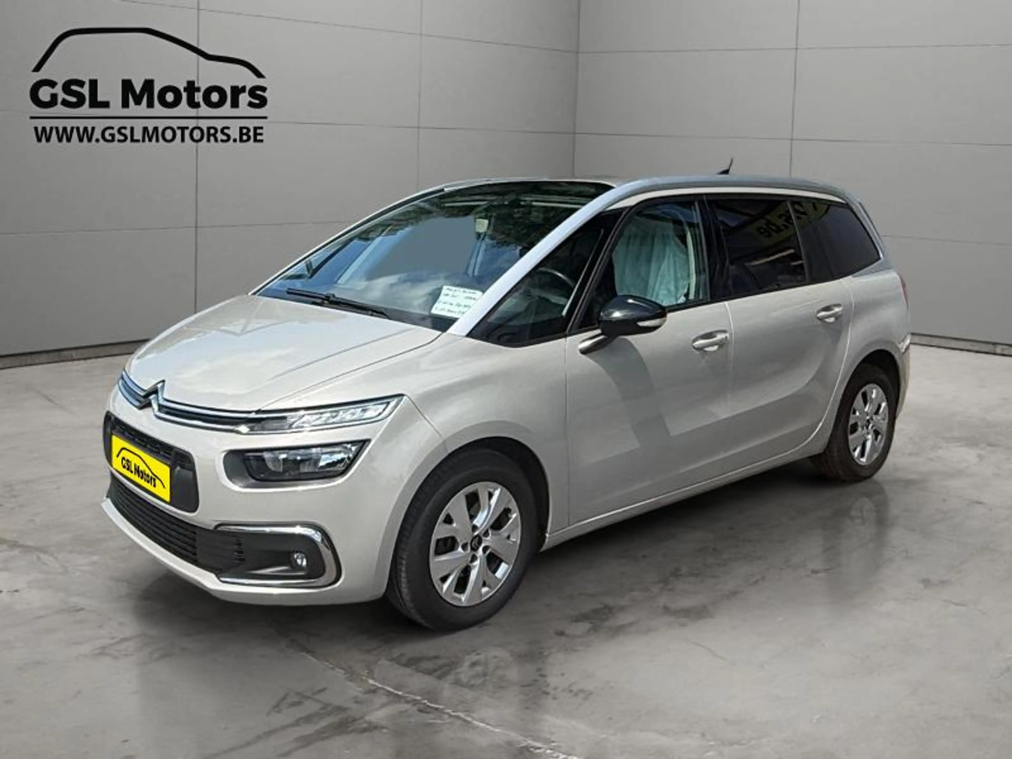Citroen Grand C4 SpaceTourer 1.5HDi 131cv 7pl beige 05/21 Airco GPS Camera