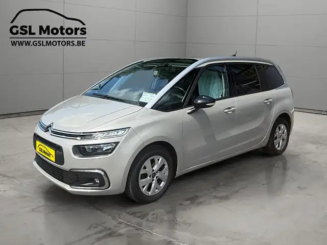 Citroen Grand C4 SpaceTourer 1.5HDi 131cv 7pl beige 05/21 Airco GPS Camera