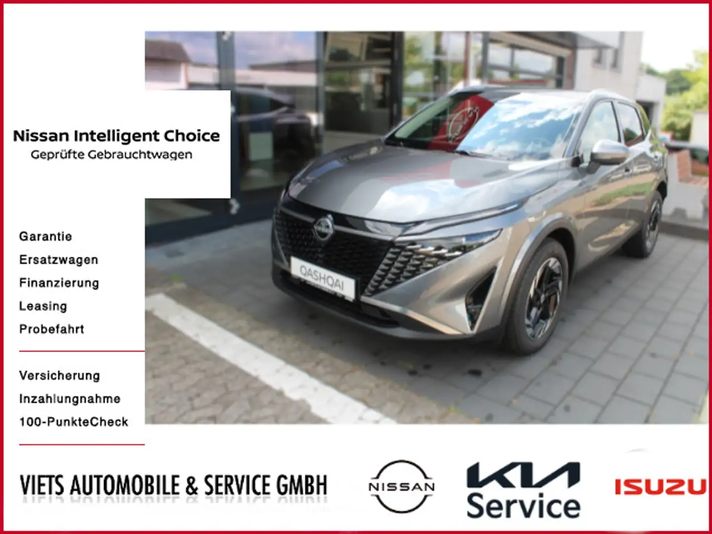 Nissan Qashqai 1.3 DIG-T N-Connecta Winter Komfort Grigio - 1