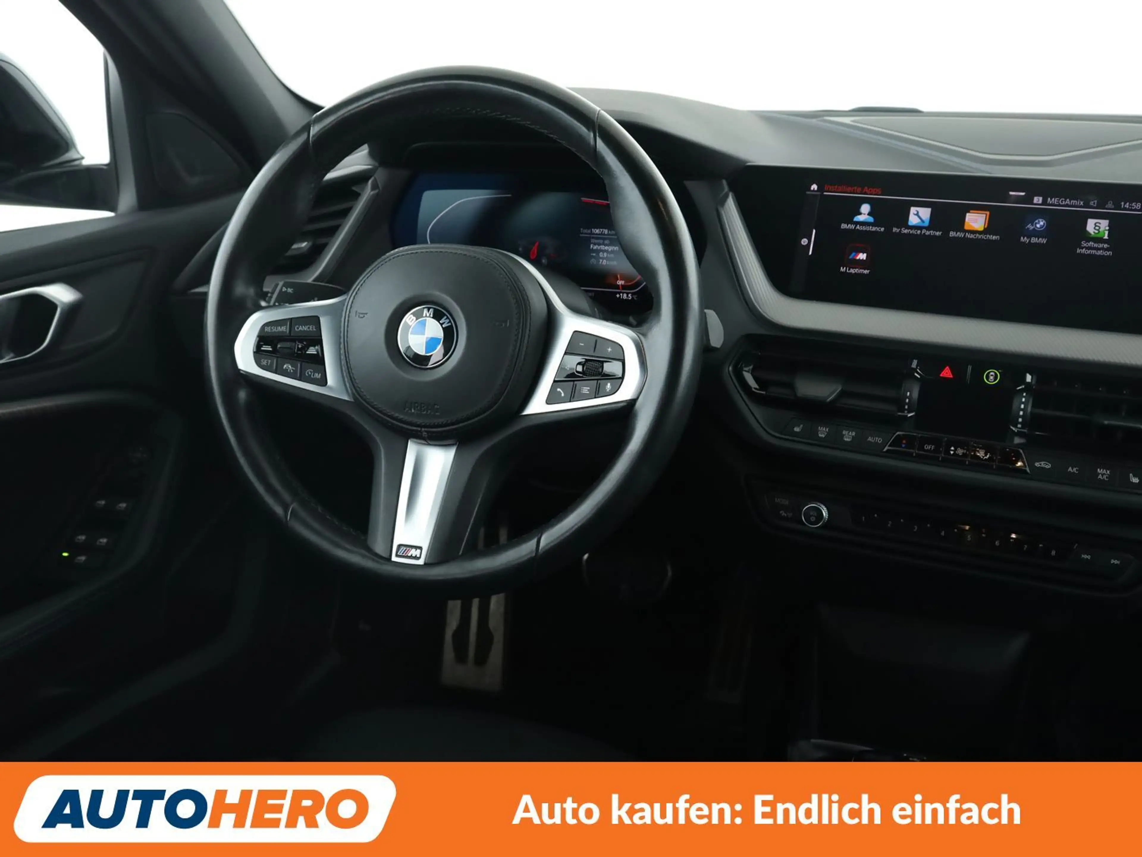BMW 120 120d M Sport Aut*NAVI*LED*ACC*PDC*SHZ* — photo 13