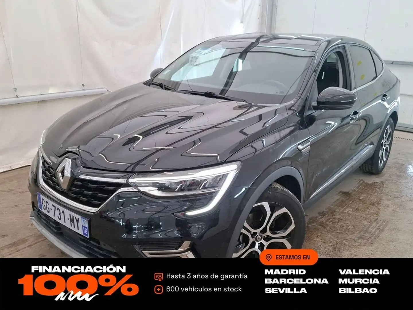 Renault Arkana Zen E-TECH Híbrido 105kW(145CV) Negro - 1